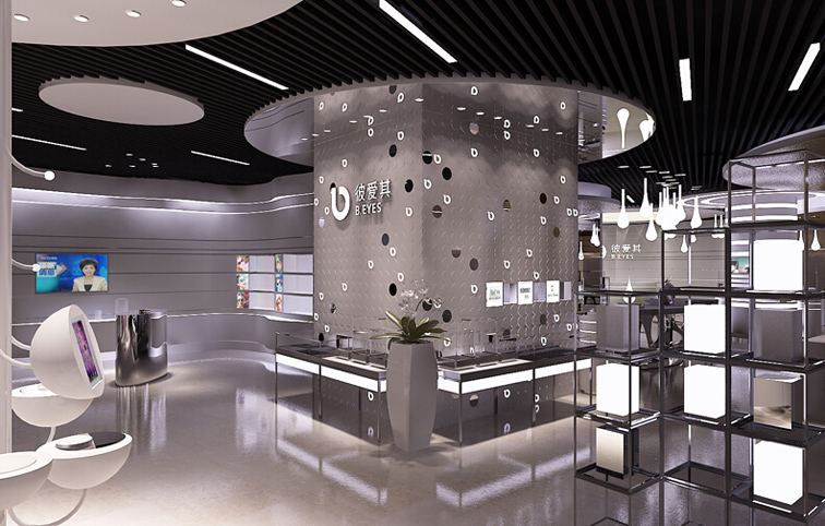 眼鏡展覽設計燈光要怎么布置