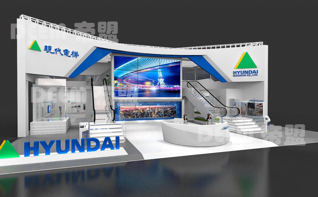 電梯展展臺設計只選蘇閣展覽