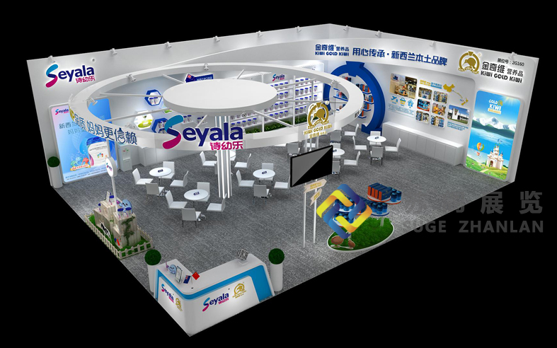 上海嬰童展展臺搭建進程記錄